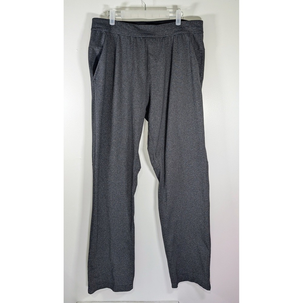 Lululemon Mens Discipline Pant Heathered Charcoal Grey XL Yoga Training Athletic